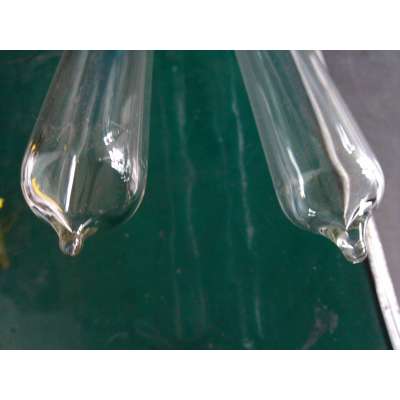 Cone shape quartz glass tubes