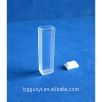 Light Path 10mm 3.5ml 4 Polished Windows Fluorescence Quartz Cuvette