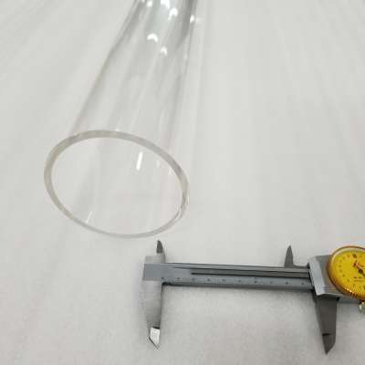 Large Diameter Quartz GlassTube /heat resistant quartz glass/high-temperature quartz glass tube