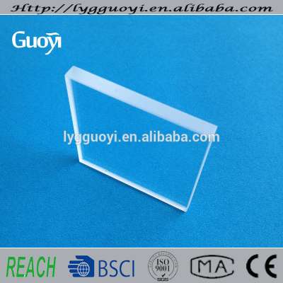 optical tempered quartz glass plate quartz/sight glass for furnace