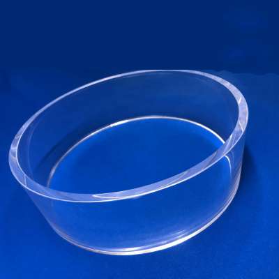 Round heat resistant glass tubes clear quartz glass tube price