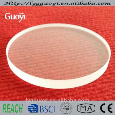 Clear Quartz Round Glass Discs / Fused Quartz Plate / Silica glass