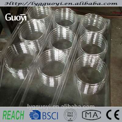 High quality heat resistant glass spiral tube supplier for chemical industry