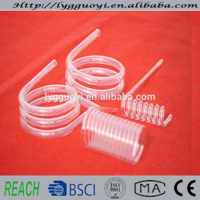 Fused Silica Quartz Glass Tube Spiral,Clear Quartz Tube,different type Quartz Glass Tube